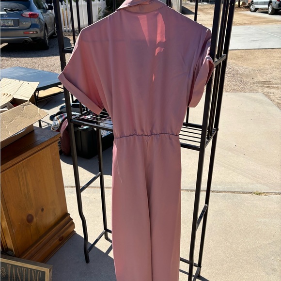 Pink Button-Up Dress - Picture 4 of 5